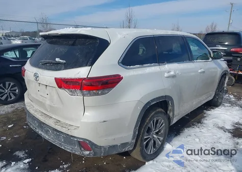 2018 Toyota Highlander Le from USA, damaged, VIN 5TDZARFH8JS036927